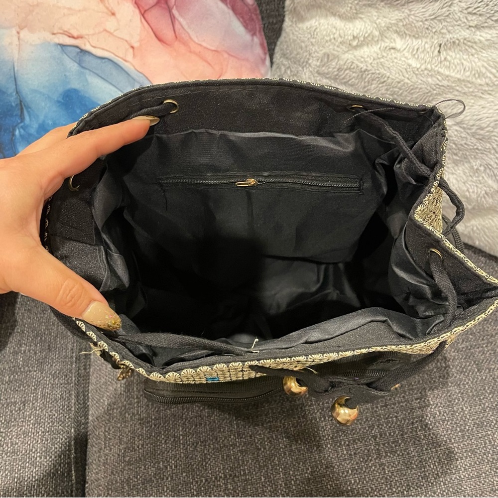 Embroidered Backpack - Picture 3 of 4